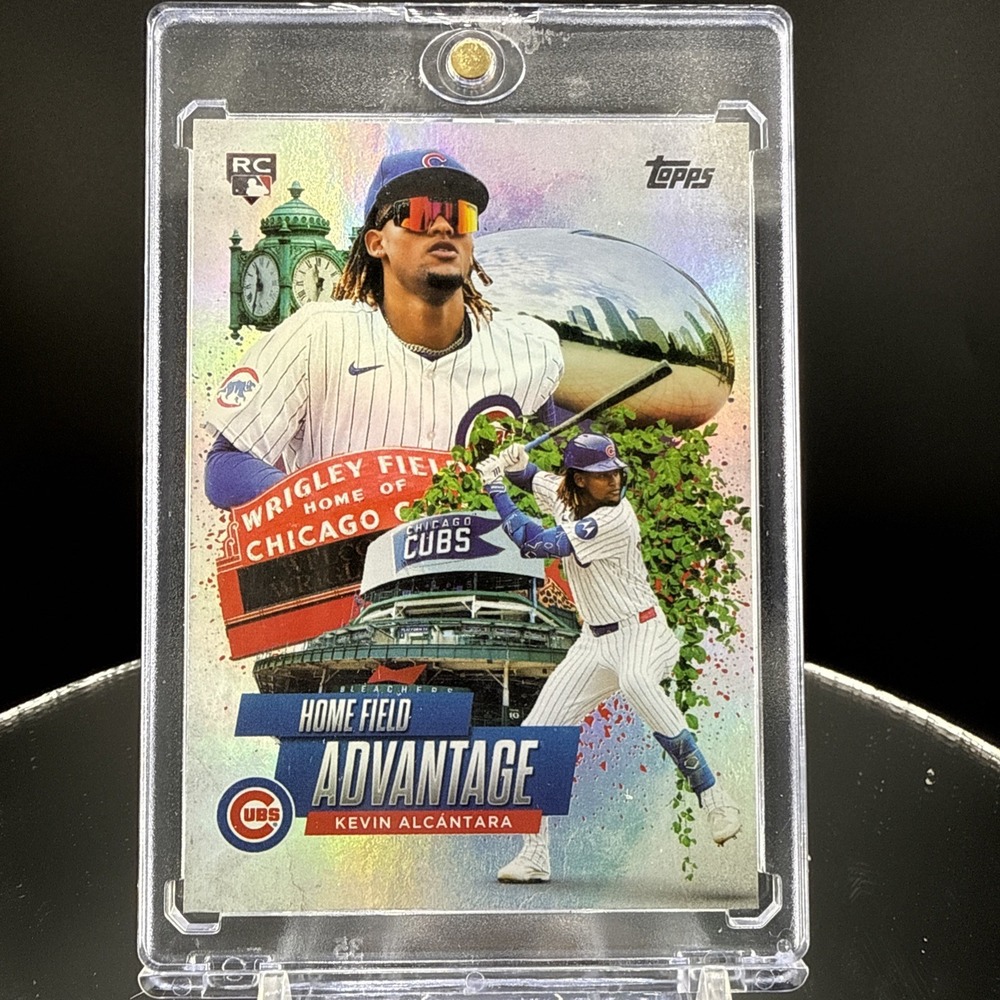 2025 Topps Series 2 - Kevin Alcantara HFA Home Field Advantage Chicago Cubs RC